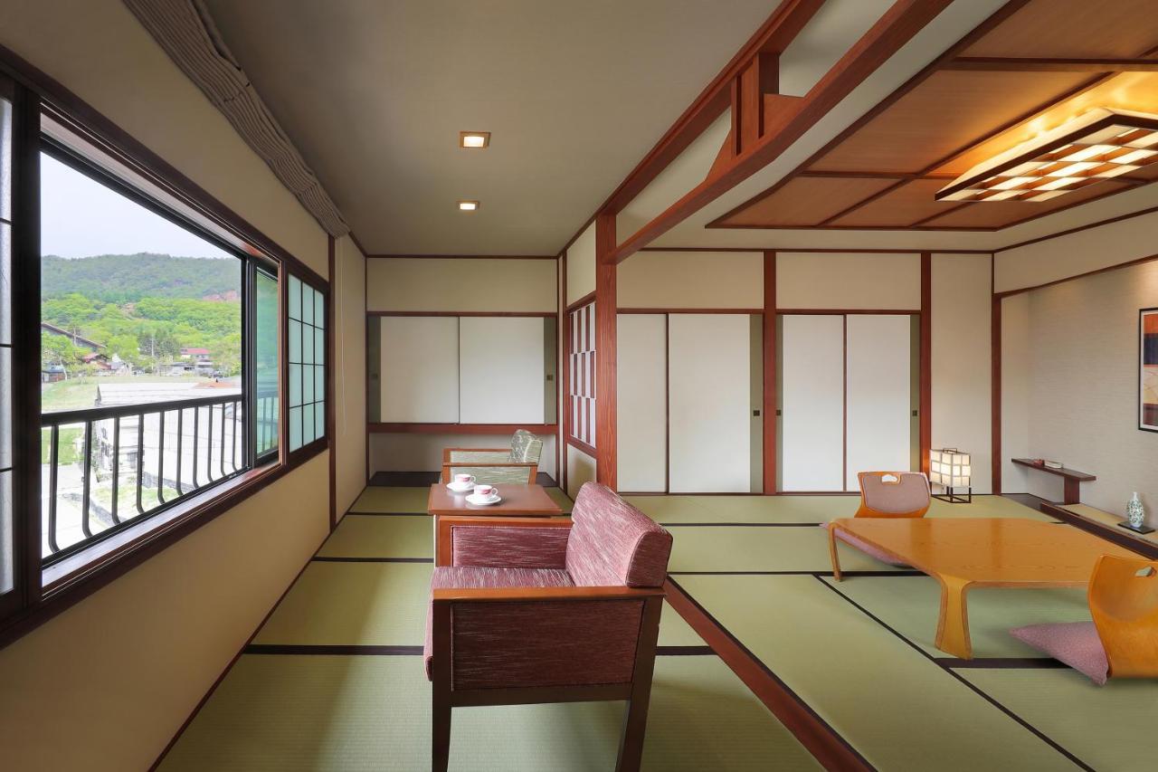 Zao Onsen Omiya Ryokan Ямагата Екстериор снимка