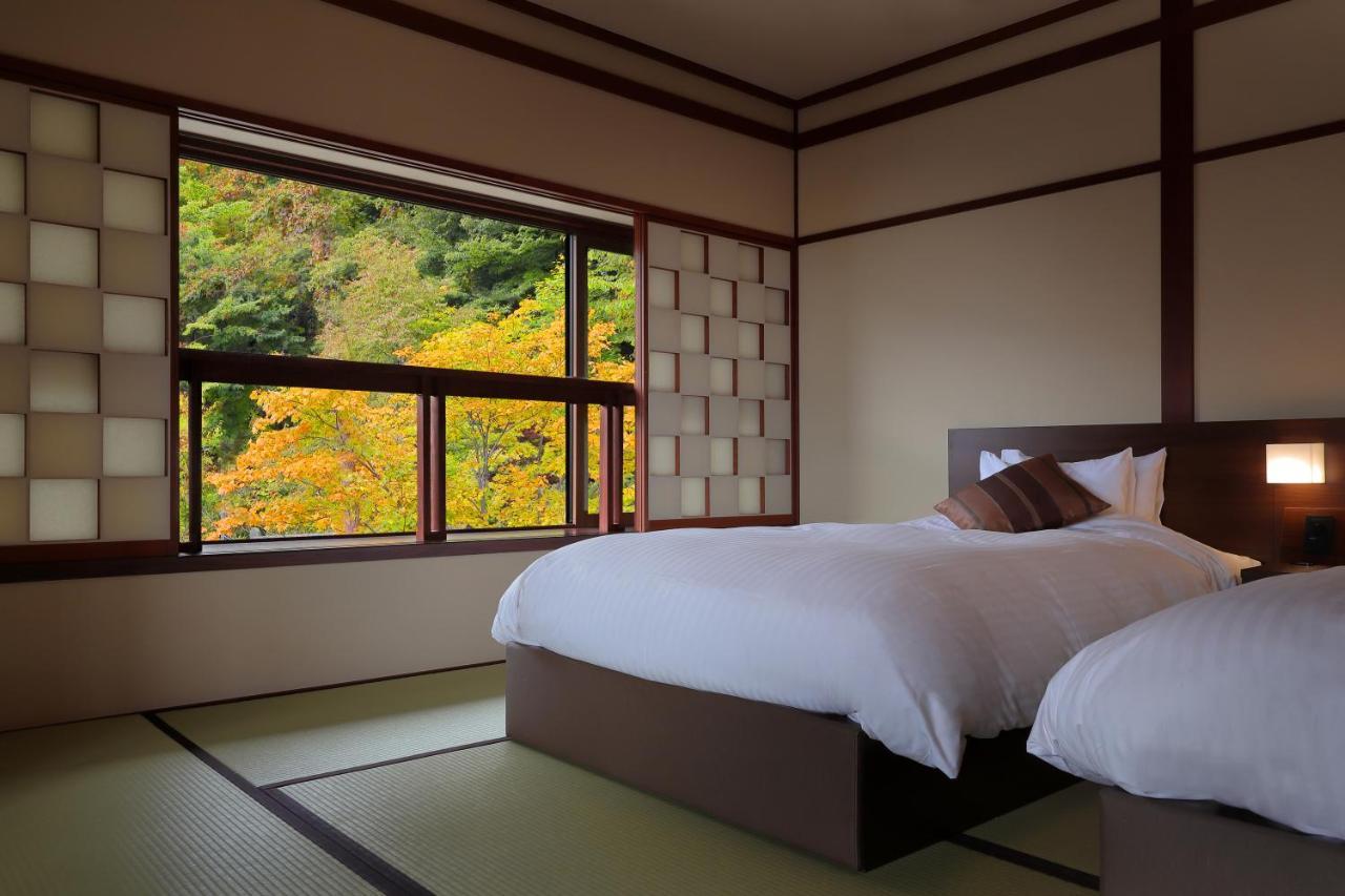 Zao Onsen Omiya Ryokan Ямагата Екстериор снимка