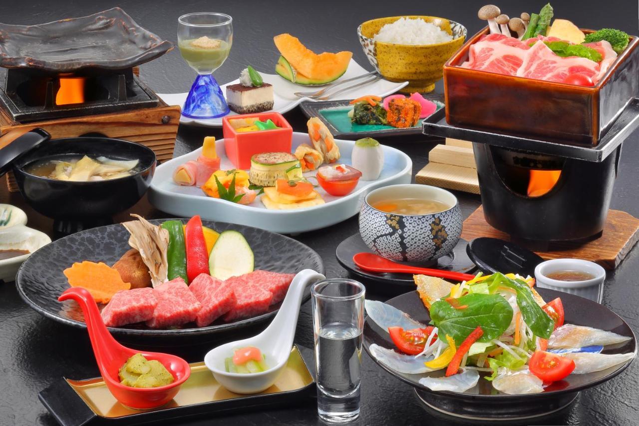 Zao Onsen Omiya Ryokan Ямагата Екстериор снимка